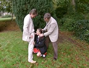 The insolent aristocrat is punishing Semen 13