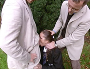 The insolent aristocrat is punishing Semen 15