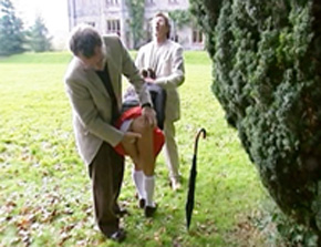 The insolent aristocrat is punishing Semen 8